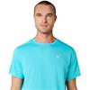 ASICS Gents Core Short Sleeve Top Energy Aqua